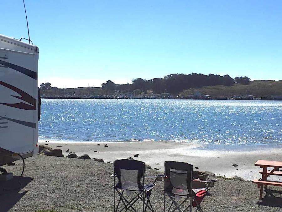 Porto Bodega RV Park is right on the northeastern edge of Bodega Harbor