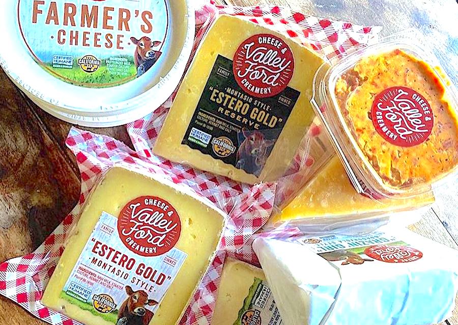 Cow's milk cheeses by Valley Ford Cheese & Creamery