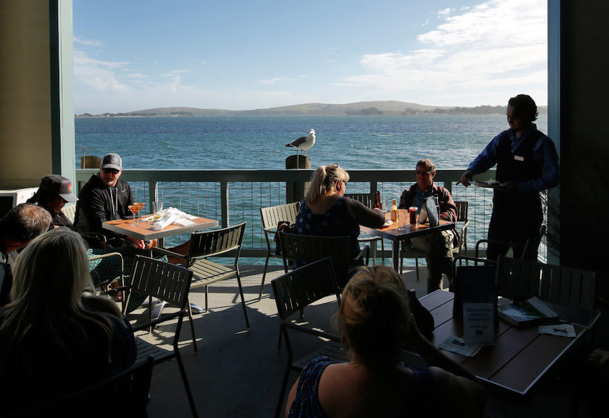 View of Bodega Bay from Tides Wharf Restaurant—Photo by Alvin Jornada