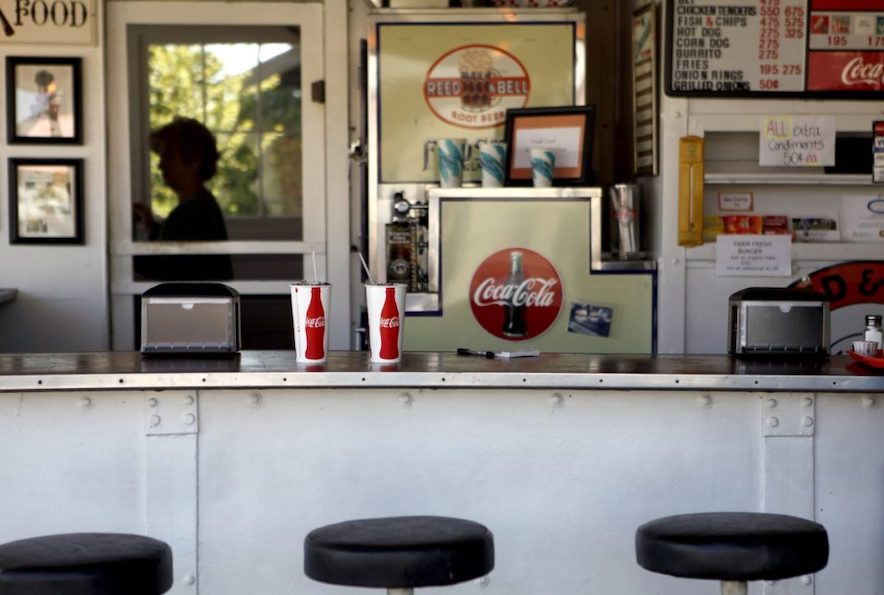 Pick's Drive Inn in Cloverdale — Photo by Beth Schlanker 