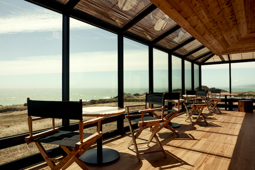 Newly renovated dining room at The Sea Ranch Lodge 