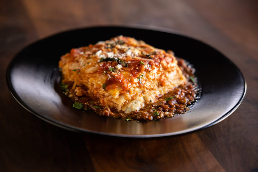 Ten-layer Lasagna at Catelli's in Geyserville—Photo by Chris Hardy