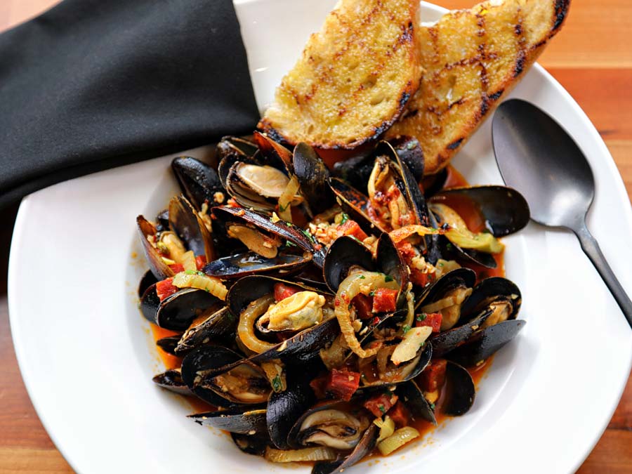 Jacksons Bar and Oven has delicacies such as these mussels