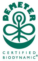 Demeter Certified Biodynamic logo