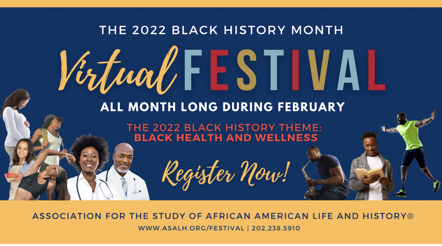 Black History Month Virtual Festival 2022 logo