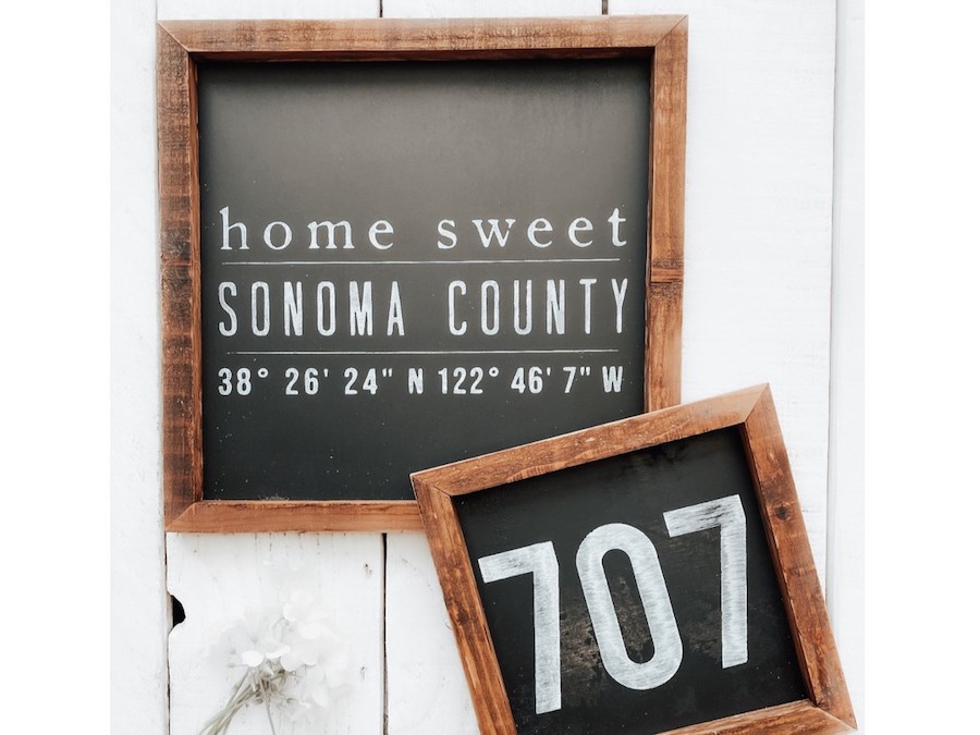 Handcrafted wooden signs designed by Kristen Bringhurst of Boards & Bottle 