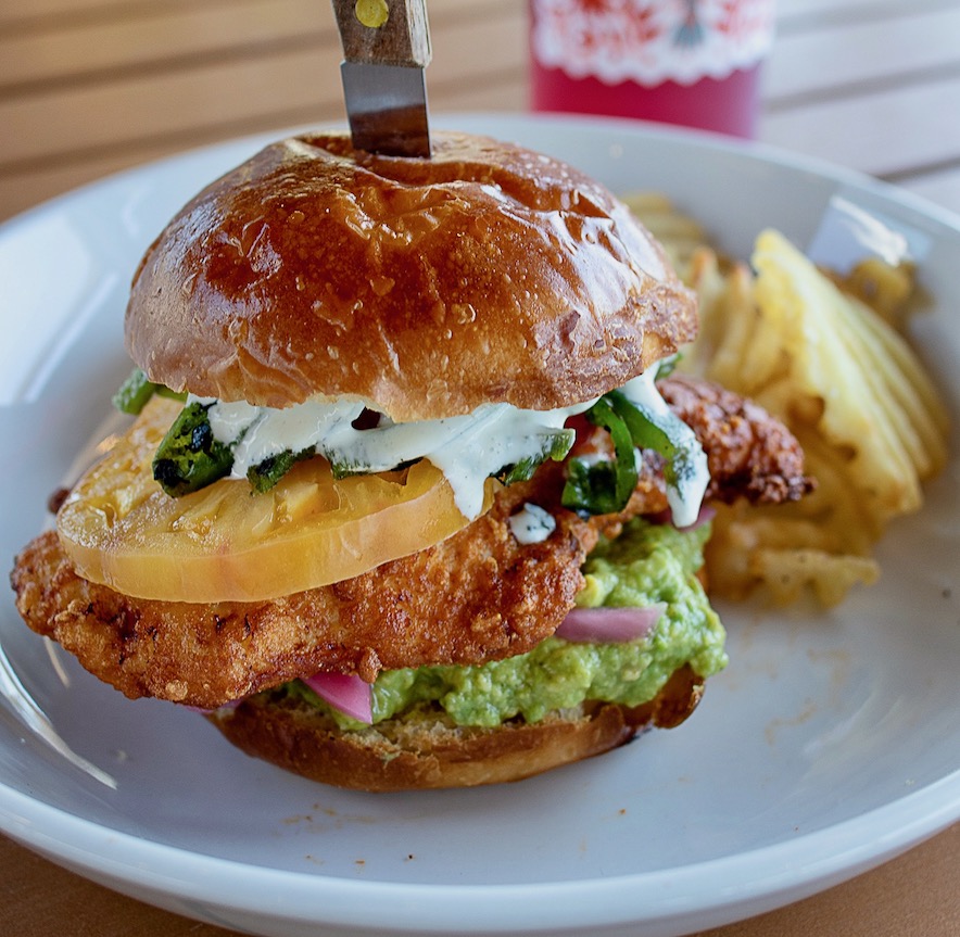 California Fried Chicken at Delicious Dish in Sonoma—Photo by Heather Irwin