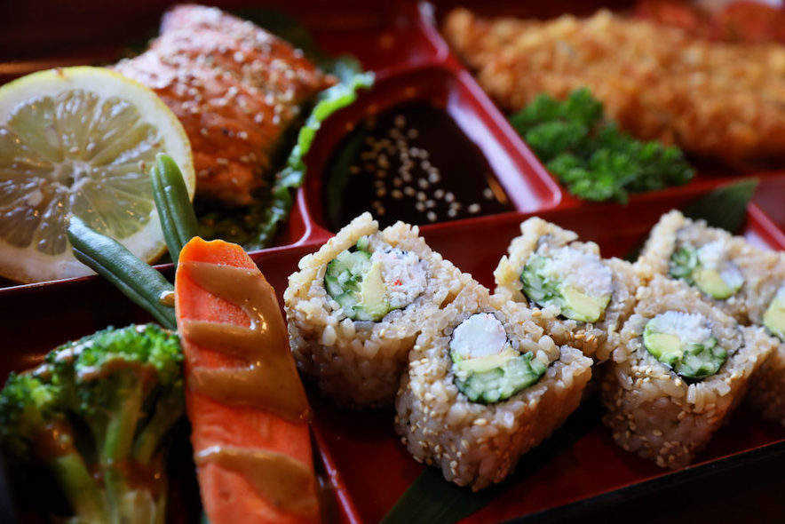 Bento box at Kinka Sushi - Photo by Christopher Chung