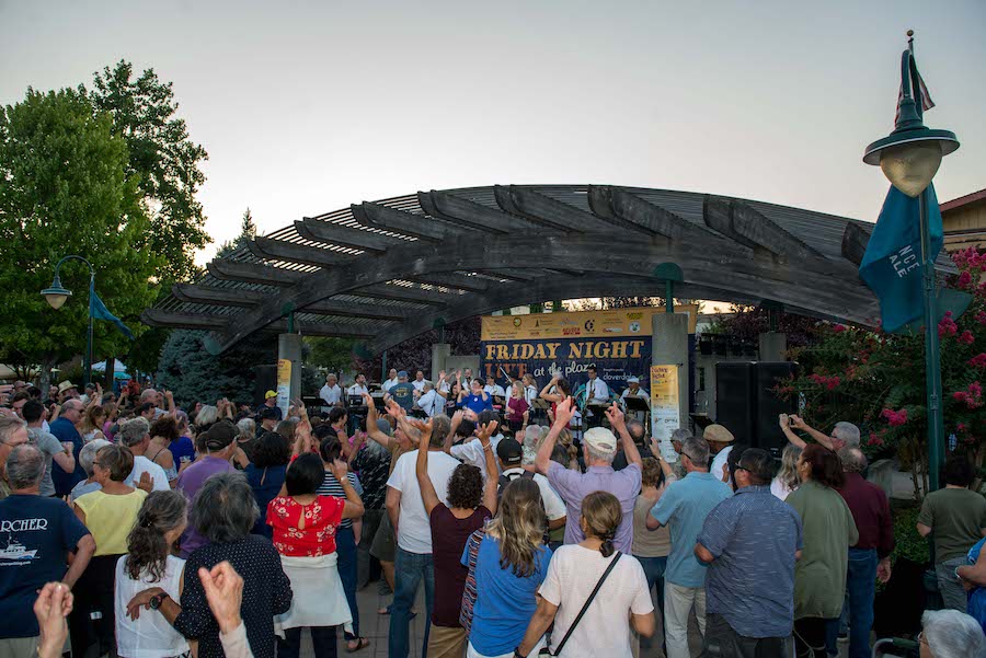 Cloverdale First Friday Night Live runs throughout the summer 