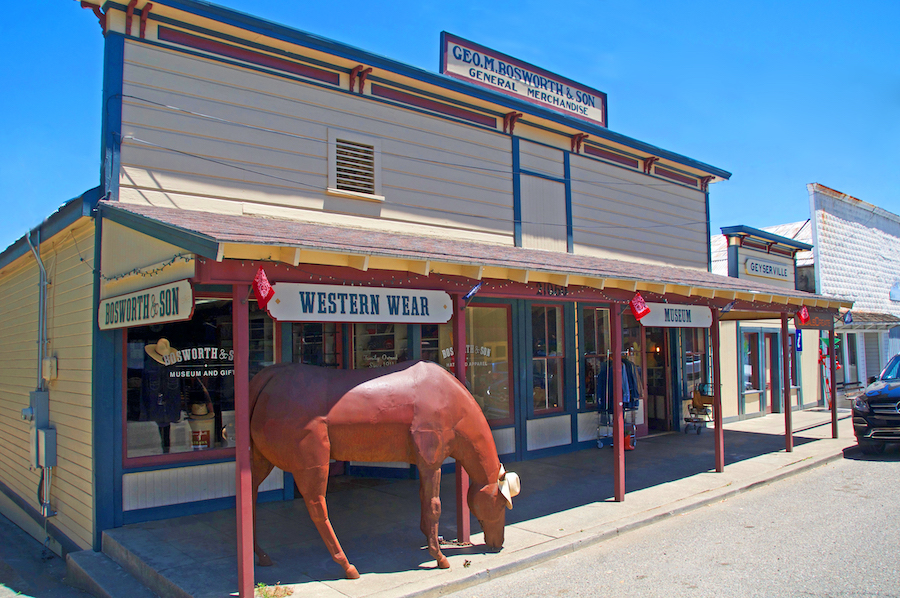 Bosworth & Son sells Western wear and houses a small historical museum