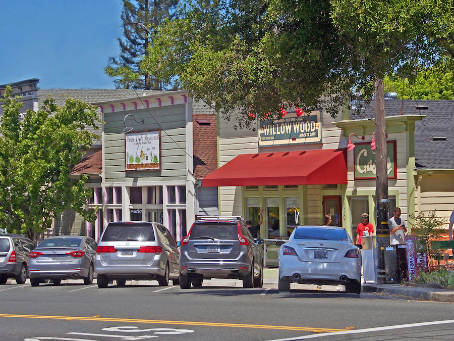 The small Sonoma County town of Graton 