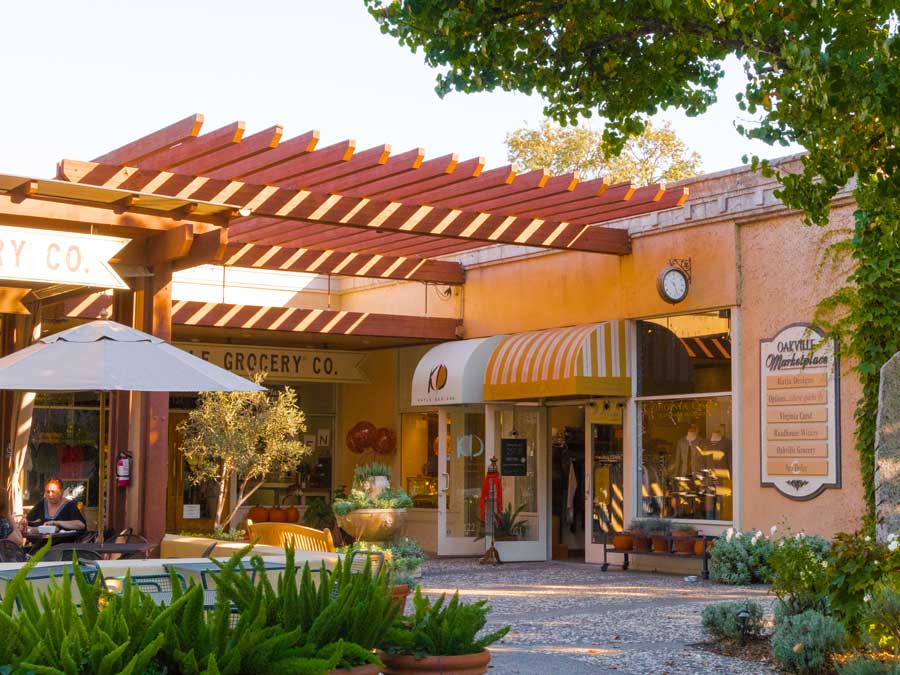 The patio at the restaurant is surrounded by plants