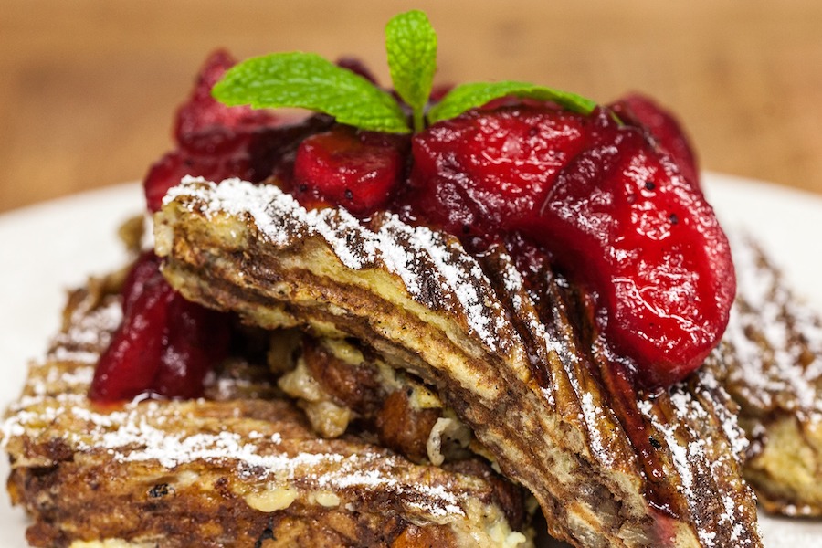 Pain perdu at Costeaux French Bakery in Healdsburg