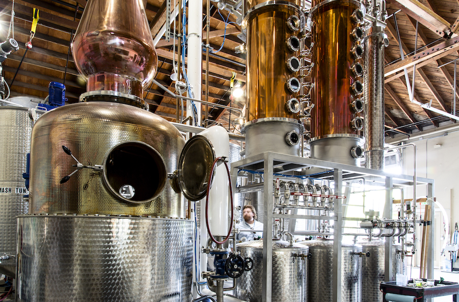 Spirit Works Distillery at The Barlow in Sebastopol 