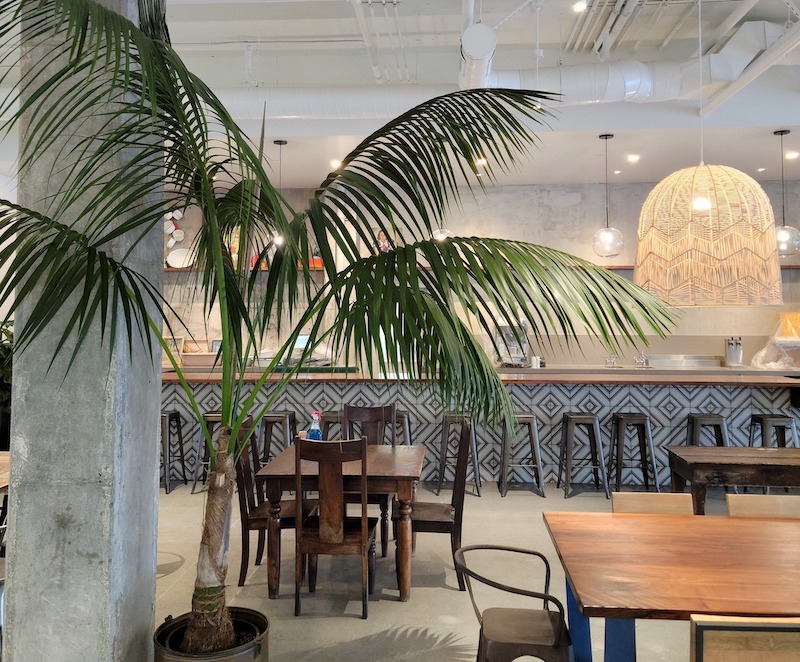 Interior of El Sol, a Puerto Rican restaurant in Petaluma