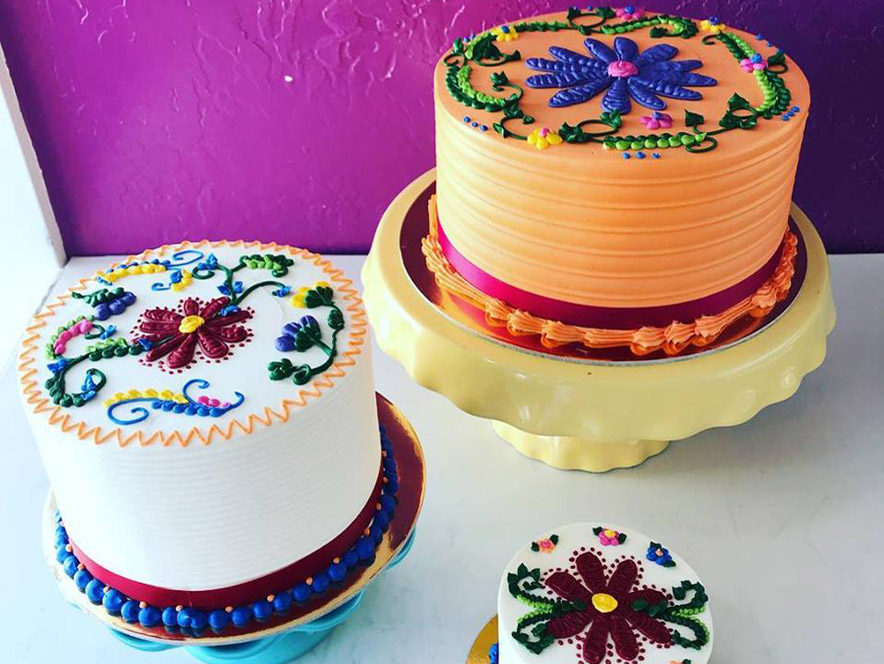 festival cakes at Tia Maria in Sonoma County