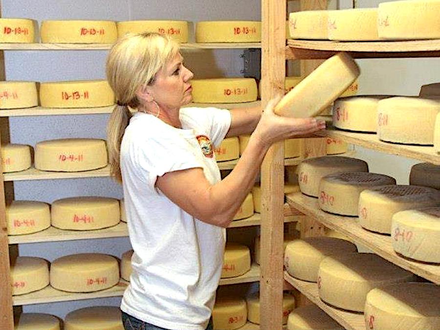 Karen Bianchi-Moreda, co-owner of Valley Ford Cheese & Creamery 