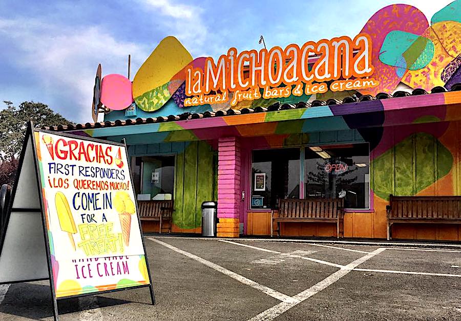 La Michoacana Natural Ice Cream in Sonoma