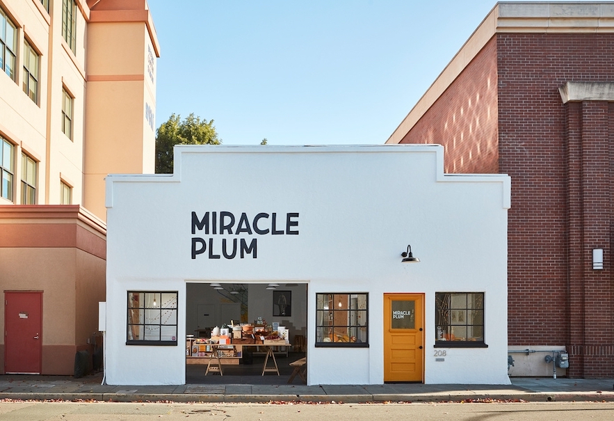 Miracle Plum is housed in a building built in 1913 near Railroad Square in Santa Rosa