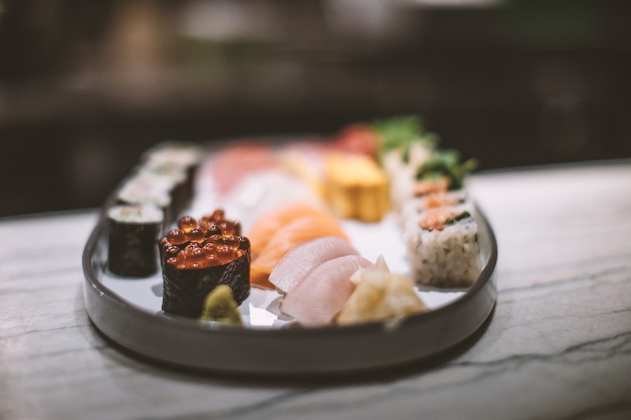 Sushi at The Matheson in Healdsburg