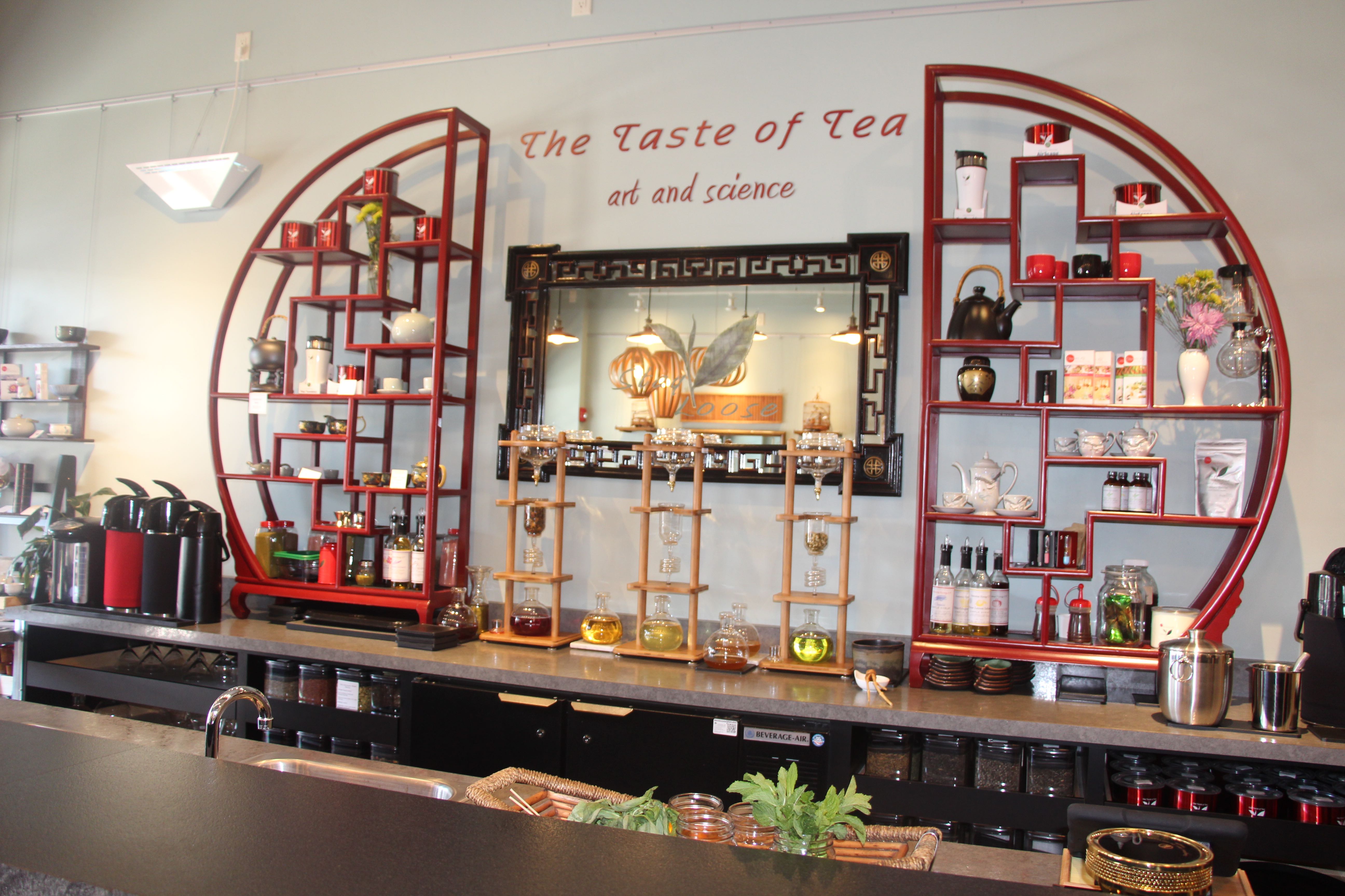 Learn about tea at specialized tea bar Taste of Tea in Healdsburg, Sonoma County, California