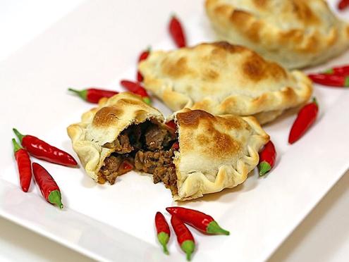 Spicy beef empanadas from Vinoma