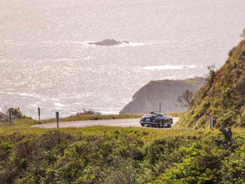 Tool through Sonoma County in a vintage car — Photo by Everett Lederer