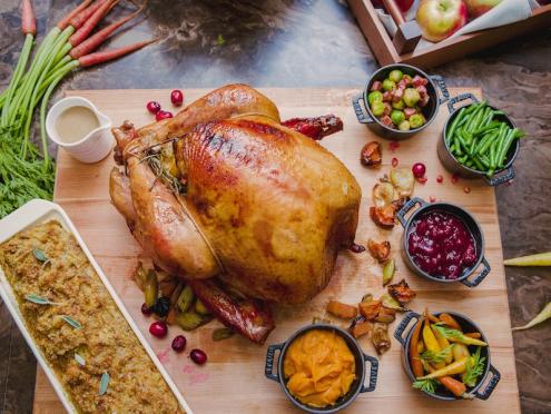 Thanksgiving offerings at Dry Creek Kitchen in Healdsburg