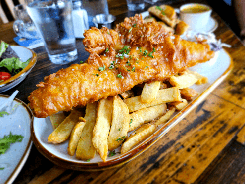 Goose and Fern Fish and Chips