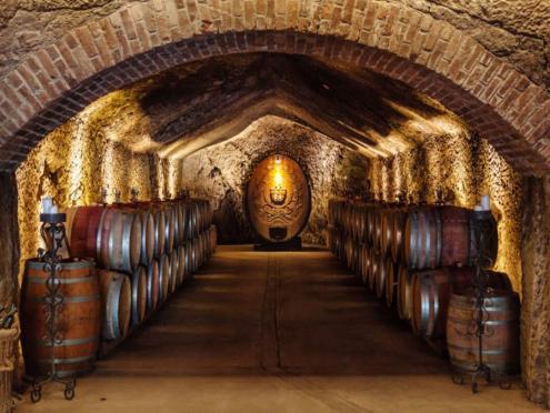 Buena Vista Winery barrels